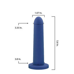 Premium Silicone Size 6 Dilator for Pelvic Therapy Premium Silicone Size 6 Dilator for Pelvic Therapy