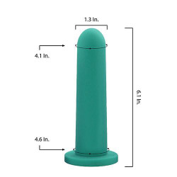 Premium Silicone Size 7 Dilator for Pelvic Therapy Premium Silicone Size 7 Dilator for Pelvic Therapy