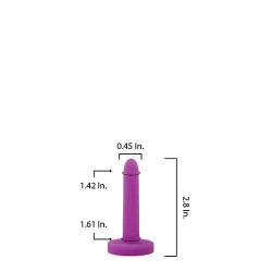 Premium Silicone Size 1 Dilator for Pelvic Therapy	 Premium Silicone Size 1 Dilator for Pelvic Therapy
